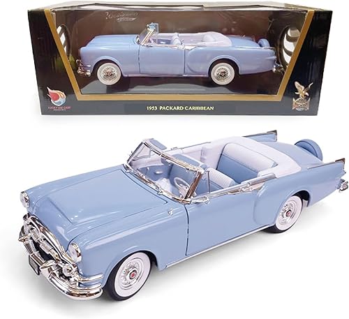 Miniatura 30 de Studebaker Champion 1950 - Modelo de metal fundido a presión a escala 1/18, colección clásica de aleación vintage con vitrina, para niños, hombres y