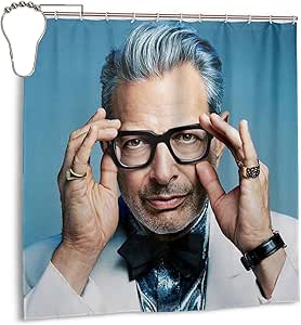 Yoguce Interesting Picture of Jeff Goldblum Printed Waterproof Fabric ...