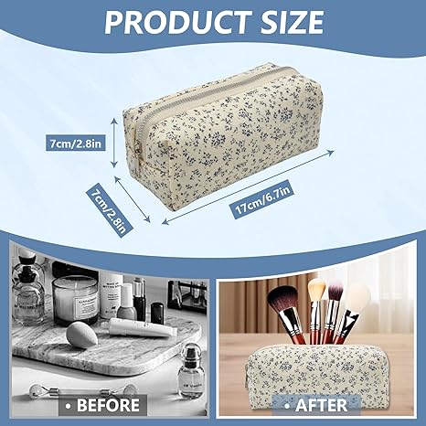 Grande Trousse à Crayons Esthétique Avec Compartiments à Fermeture éclair, Jolie Trousse à Crayons Pour Adultes Et Enfants, Fournitures De Papeterie Spéciales Pour L'école, Violet, Classique