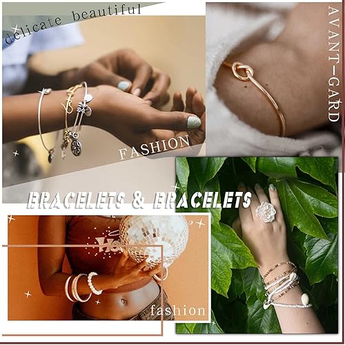 Miniatura 7 de Pulsera de cadena gruesa, cadena de eslabones dorados, pulsera de palanca con dije de disco de diamantes de imitación, pulsera con cierre de OT,