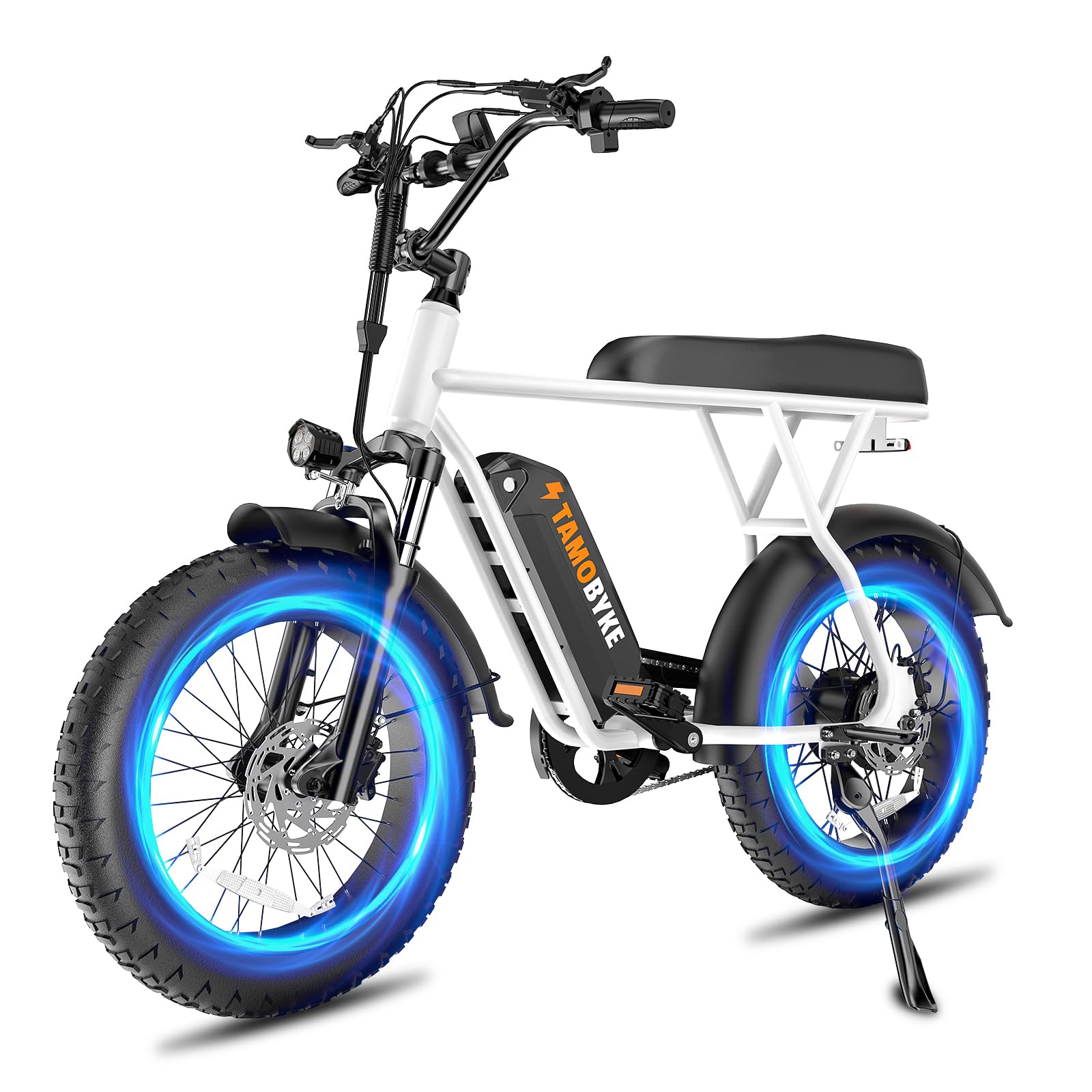 Electric Bike for Adults&Teen,1000W/2000W Peak Motor,20/32MPH 30-150Mile ebikes for Adults with 13AH/15.6AH Battery,20" Fat Tire Electric Bike Commuting Off Road Ebike, UL2849
