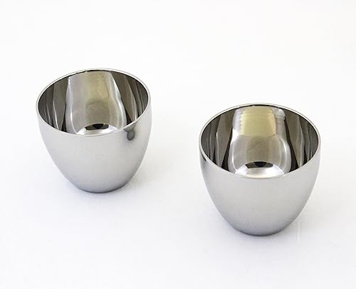 Miniatura 3 de Asahi TSUBAME SUSCUP - Taza Gui de 2 capas, 2.4 fl oz (2.4 fl oz), juego de 2, especificaciones del embalaje de regalo