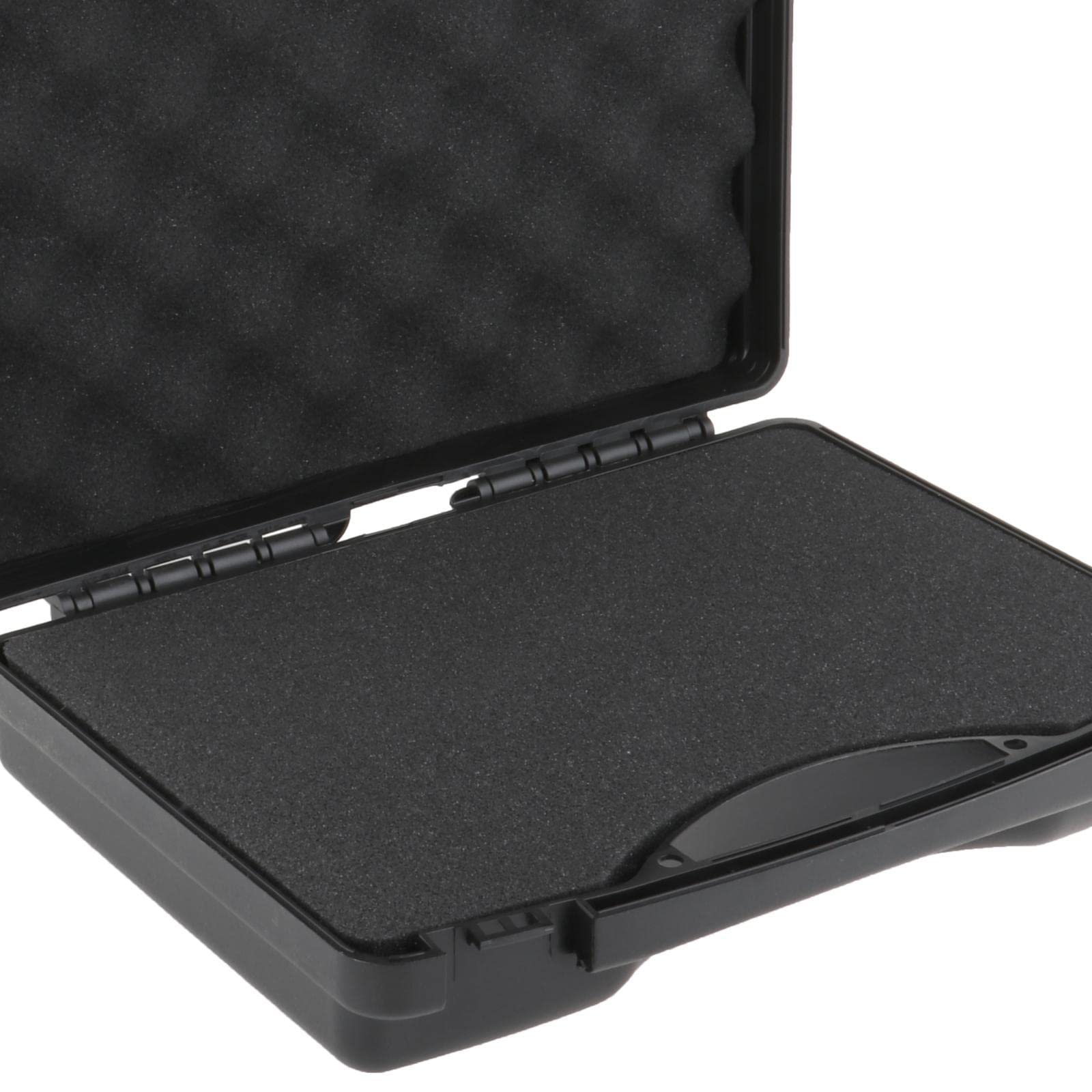 Caja de Herramientas Multifuncional con Protección de Esponja, Organizador de Espuma Resistente Al Agua, Compartimento para Bricolaje, Caja Vacía Dura, 281mmx230mmx82mm, Individual