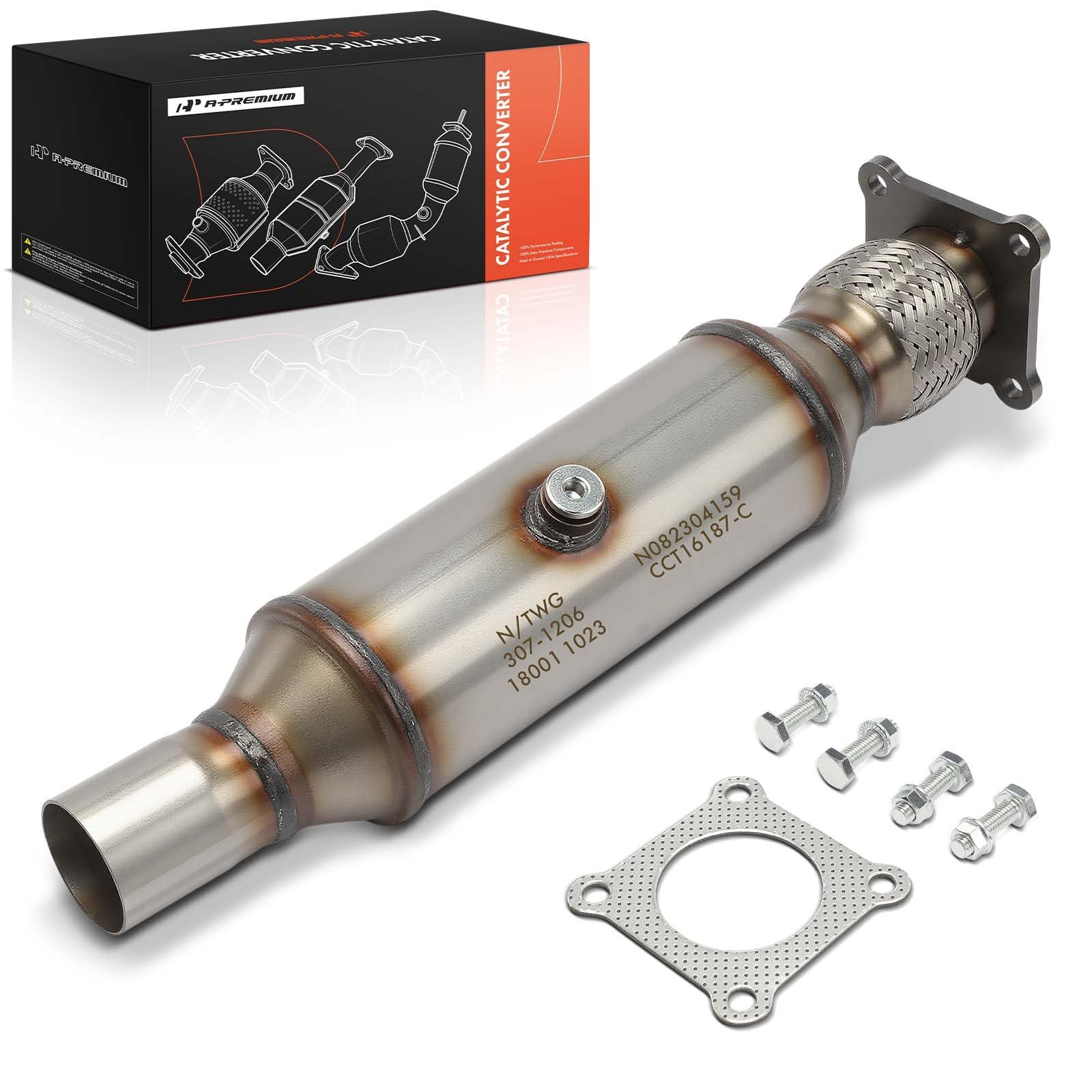 ちーた Amazon.com: A-Premium Front Catalytic Converter Kit Direct-Fit
