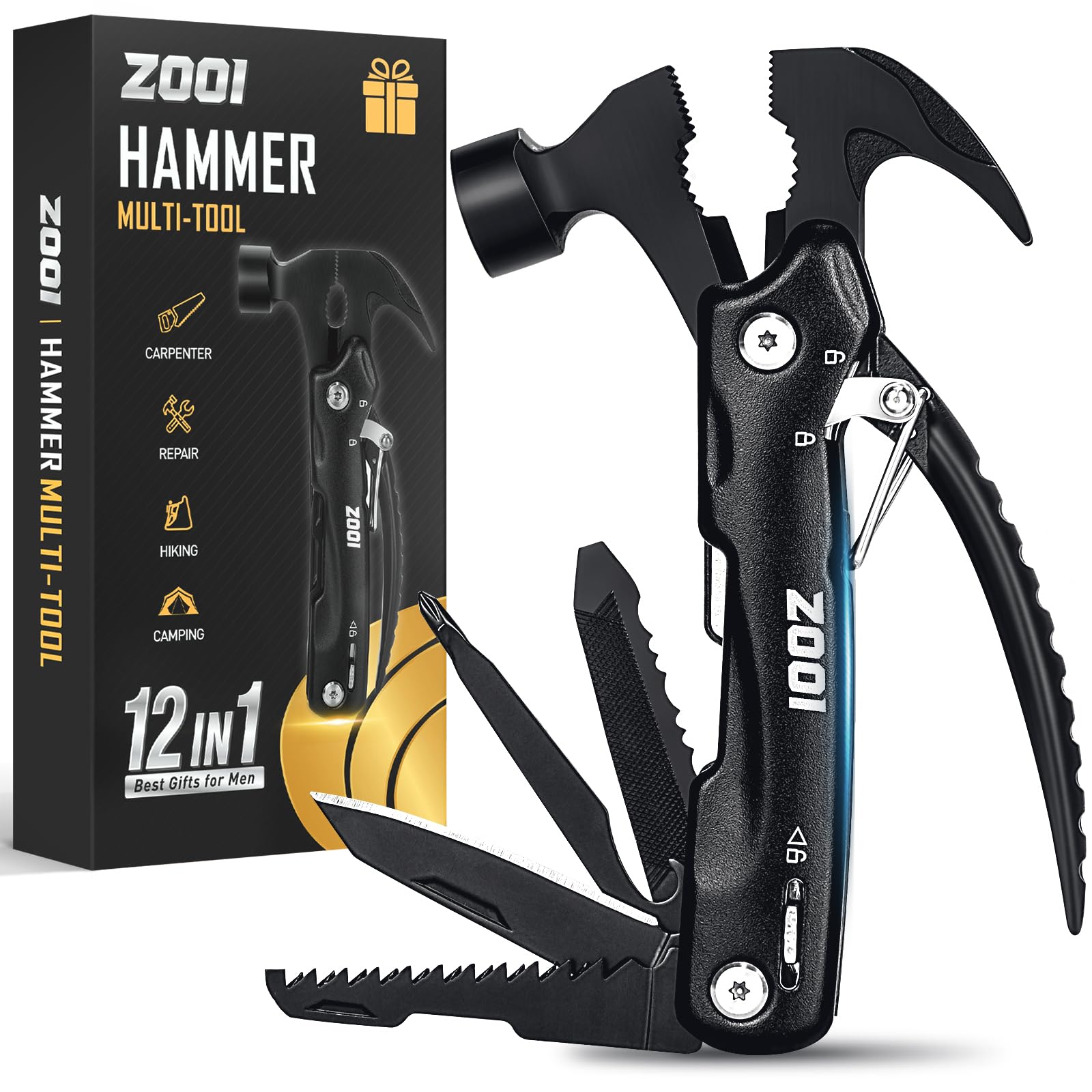 12-in-1 Hammer Multitool: 50% Off with Code DNPFW7OG