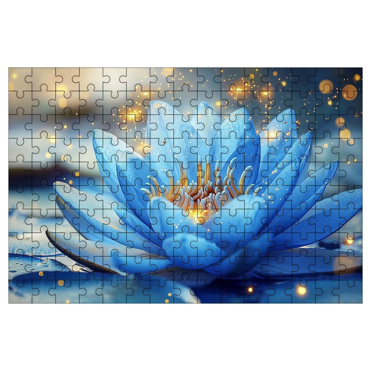 Puzzle 3000 Pezzi Loto, Puzzle Adulti Fiore in Legno, 122x81cm -1453