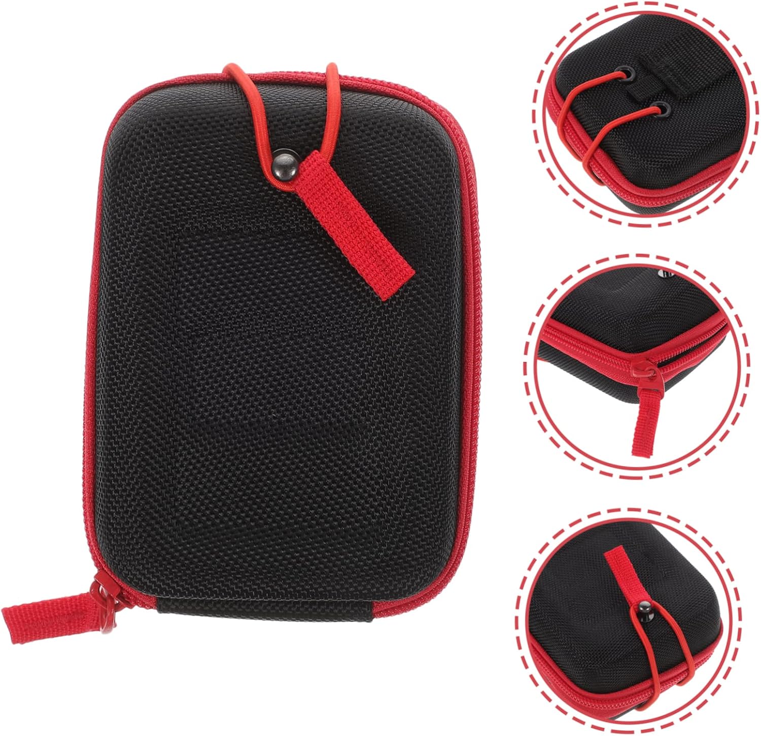 Yardwe 4pcs Portable Golf Case Storage Pouch for Golf and Accessories Convenient Design for Outdoor Golfing Activities