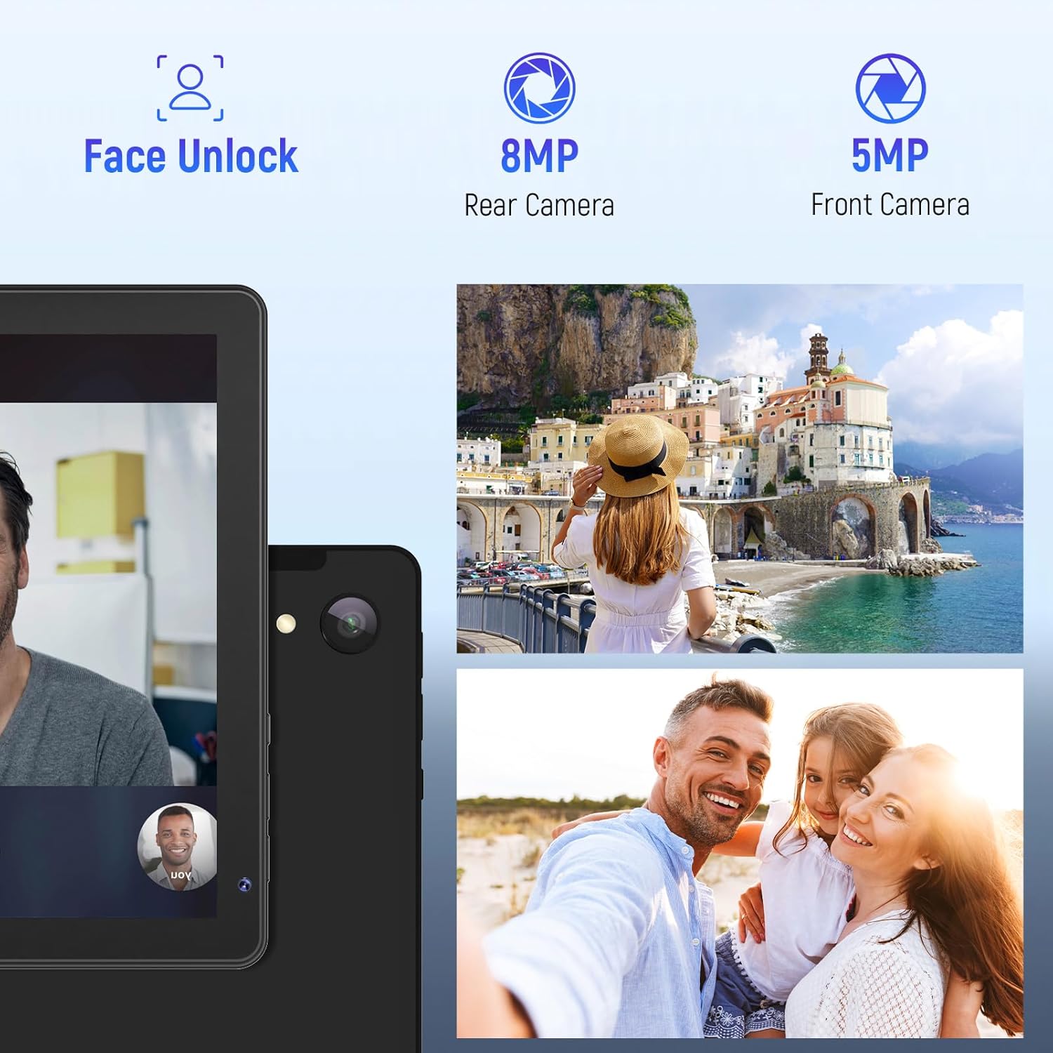 Tablet 10 inch, Android 15 Tablets with 24GB RAM 128GB ROM (1TB Expandable), Octa Core Processor, 1280x800 HD IPS Display, 5000mAh, Android Tablet for Gaming/Work/Entertainment - Image 7