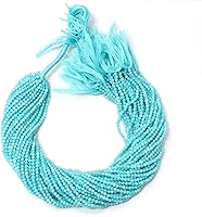 Vista 16 de Cuentas redondas sueltas al por mayor, hilo de cuentas de malaquita de 0.079 in, cuentas sueltas curativas de 12.5 pulgadas (AMB-5381)