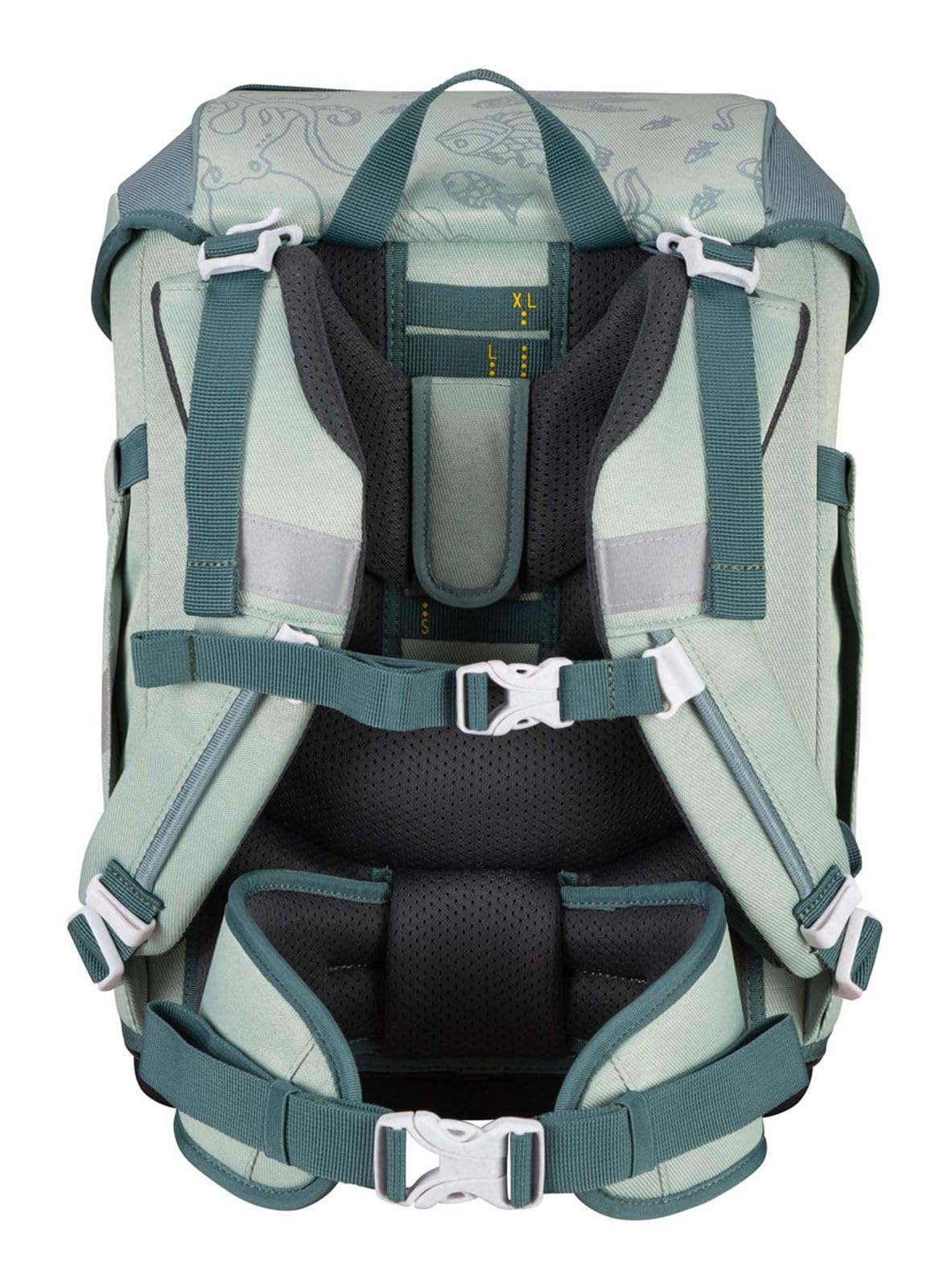 DerDieDas Unisex Kinder Schulranzen ErgoFlex Tiny ECO Set
