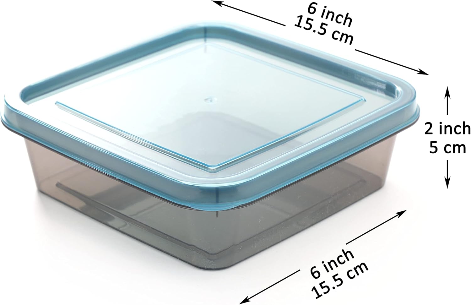 Youngever 3 Pack Sandwich Containers for Lunch Box, Reusable Food Storage Containers, Meal Prep Containers (Single Sandwich 20 Ounce) - Image 2