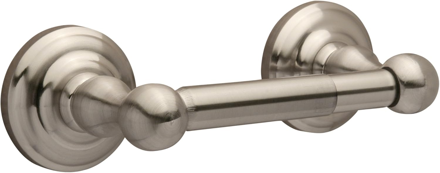 Sure-Loc Hardware BL-PH2 15 Boulder Two-Post Paper Holder, Satin Nickel