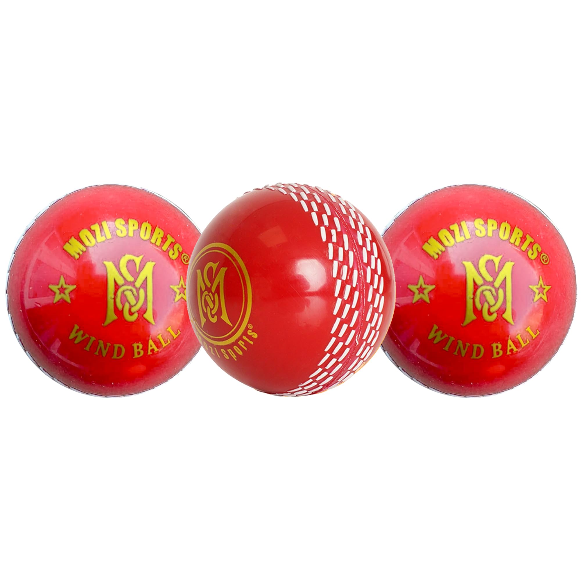 Balles de cricket à vent – Balles de cricket souples pour entraînement intérieur et extérieur pour entraînement de compétences