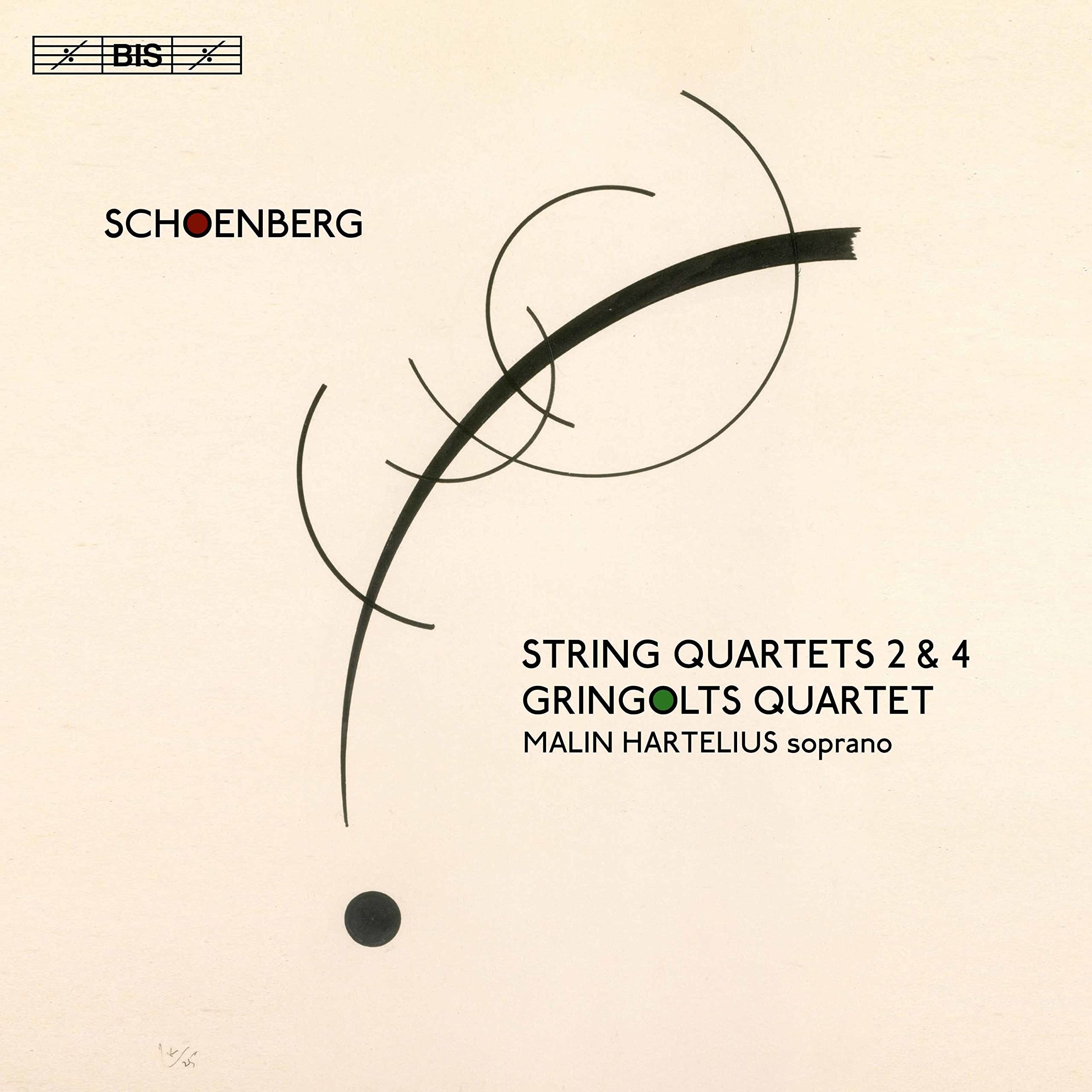 Arnold Schoenberg: String Quartets 2 & 4