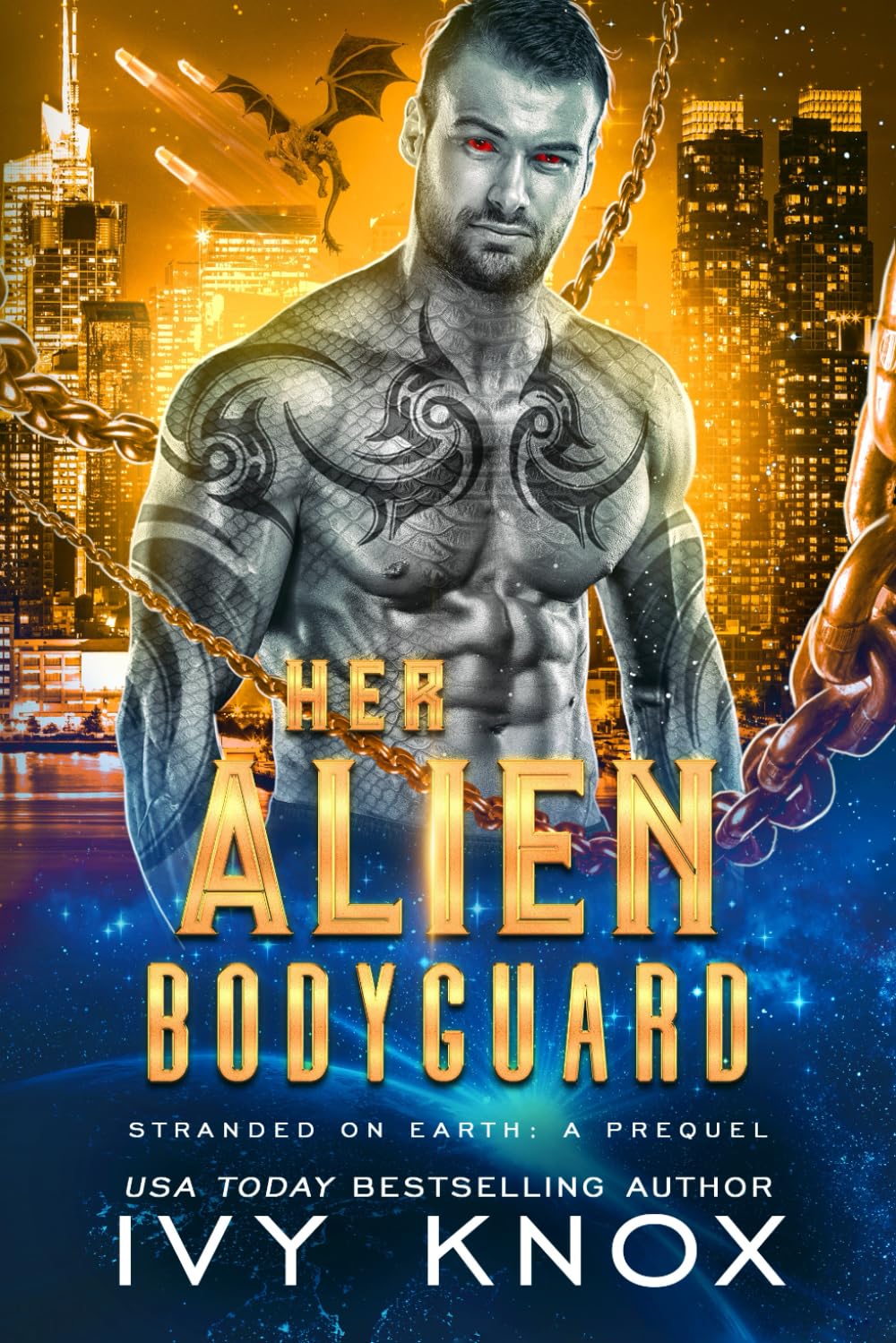 Her Alien Bodyguard: Stranded on Earth: The Prequel (A Sci-Fi Alien Romance)