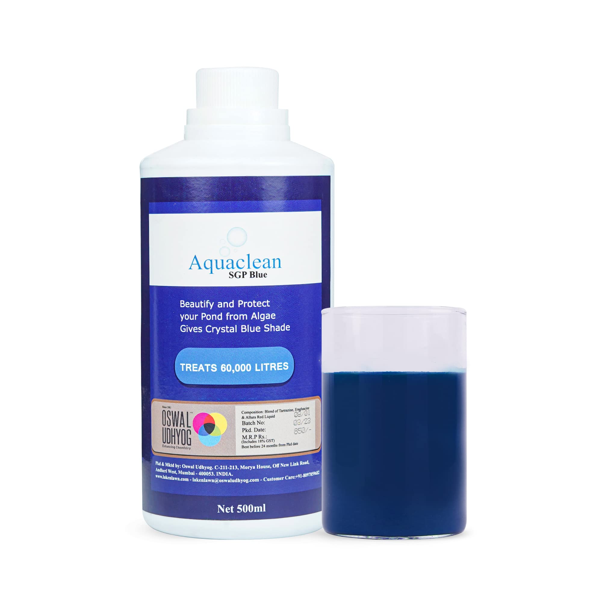 Aquaclean SGP Blue - Pond Dye for Small Garden Ponds Treats Upto 60,000 litres-image-23