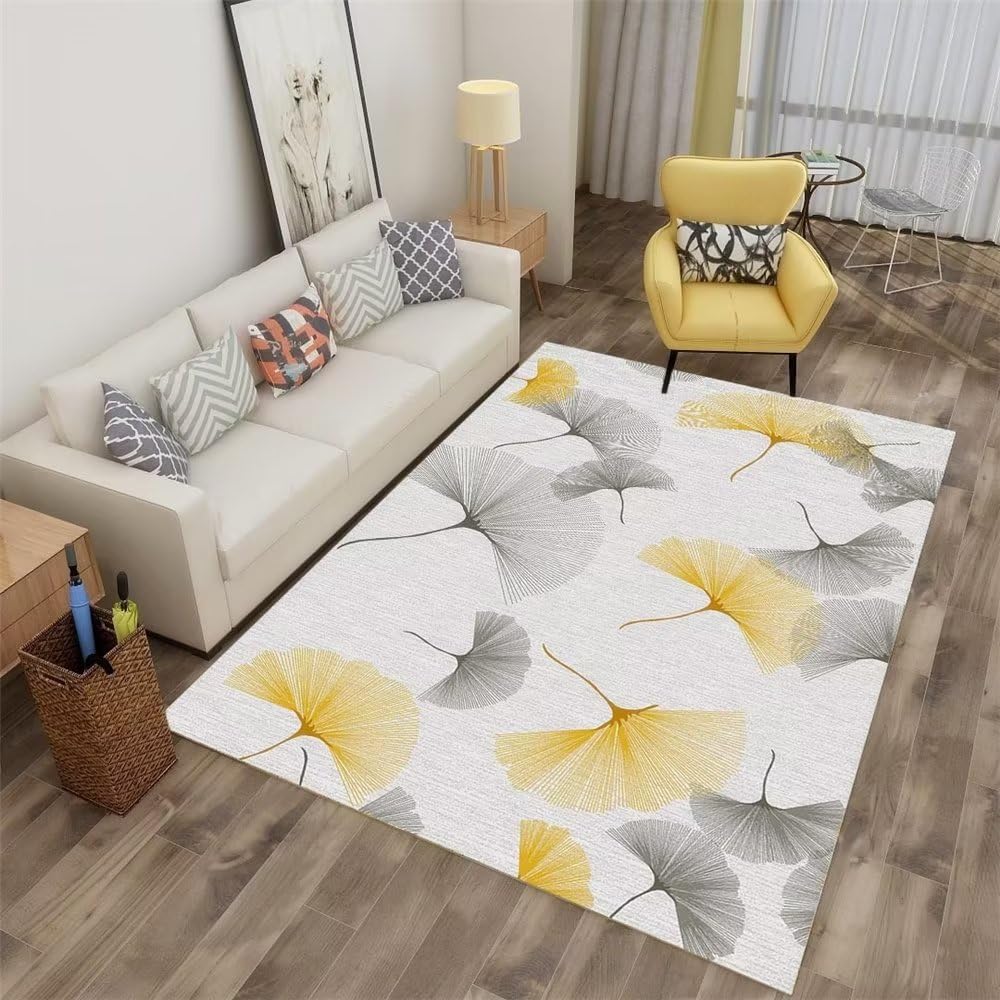 Tapis de chambre lavable et durable pour éliminer la grisaille du salon