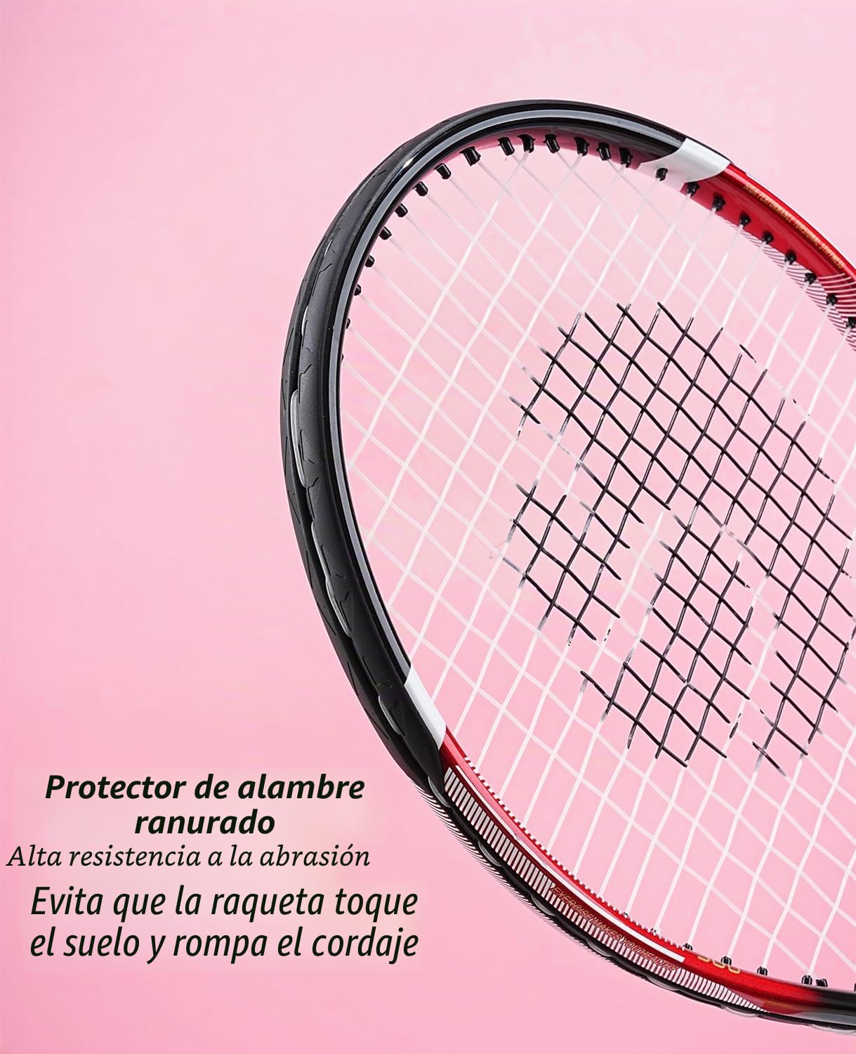 Senston Raquetas de Tenis para Adultos de 27 Pulgadas, Raquetas de Tenis para 2 Jugadores con 3 Pelotas, 2 agarres, 2 amortiguadores de vibración