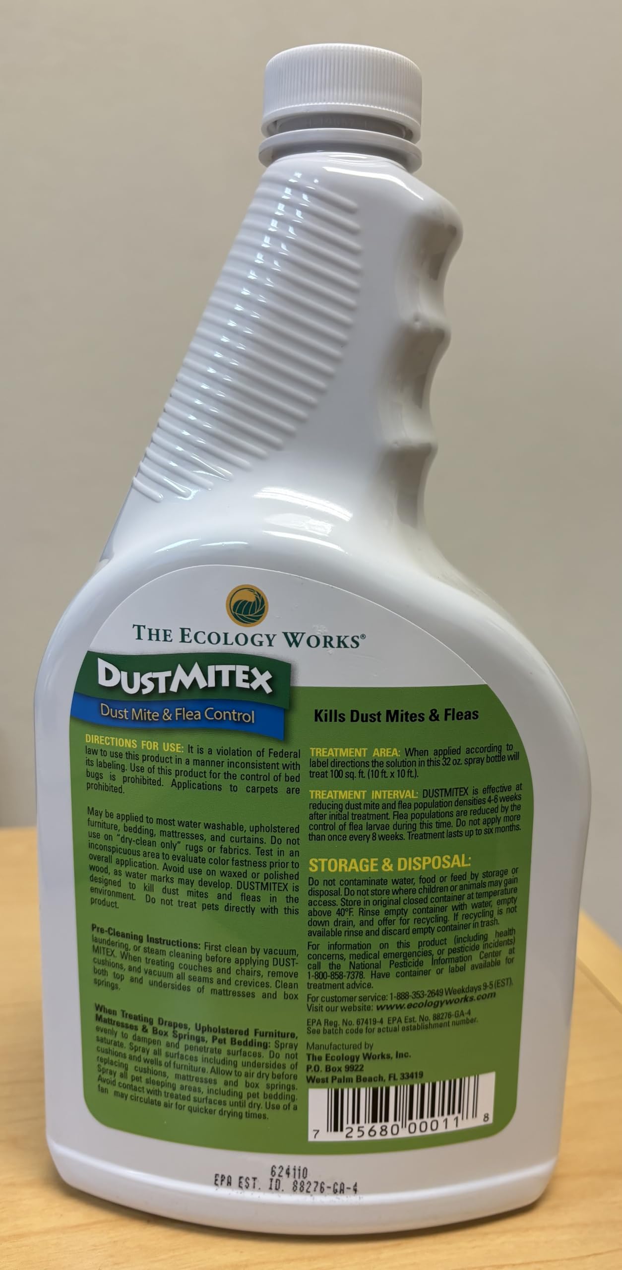 How to Get Rid of Dust Mites in Your Home 1 DustmiteX Spray - Allergy & Asthma Relief - Removes Dust Mites from Home, Bed, P - product photo