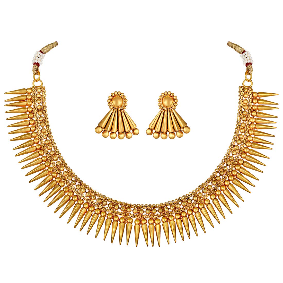 Buy 18K Gold Plated Fancy Choker 