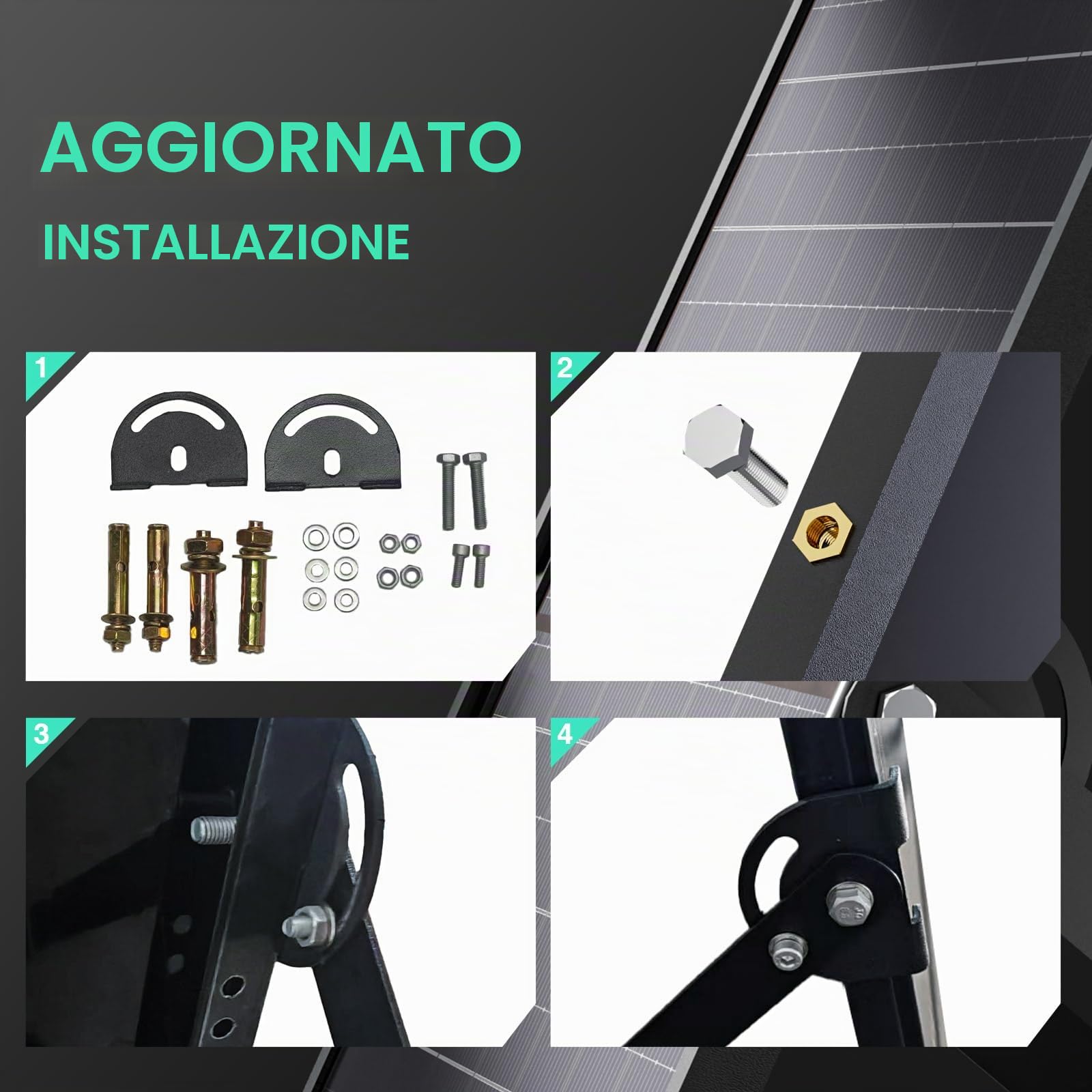 Faretti solari a led da esterno, batteria di grande capacità da 18000mAh, luci da esterno giardino solari IP66 impermeabile, 6500K, luci solari da esterno con telecomando (funzione timer)