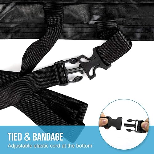 Miniatura 6 de Cubierta impermeable para UTV, material de tela Oxford resistente al agua para Polaris RZR PRO XP 4 Yamaha Can Am Maverick Arctic Cat Textron Off