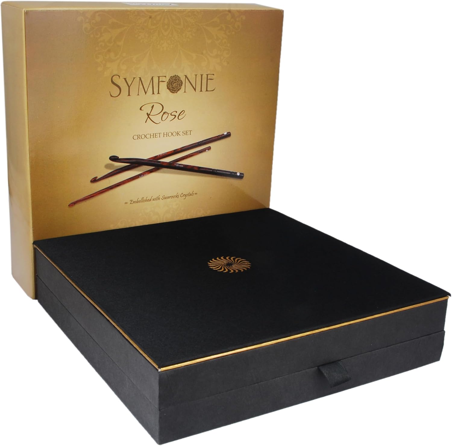 Knitpro Symfonie Rose Crochet Hook Deluxe Set, Multi-Color