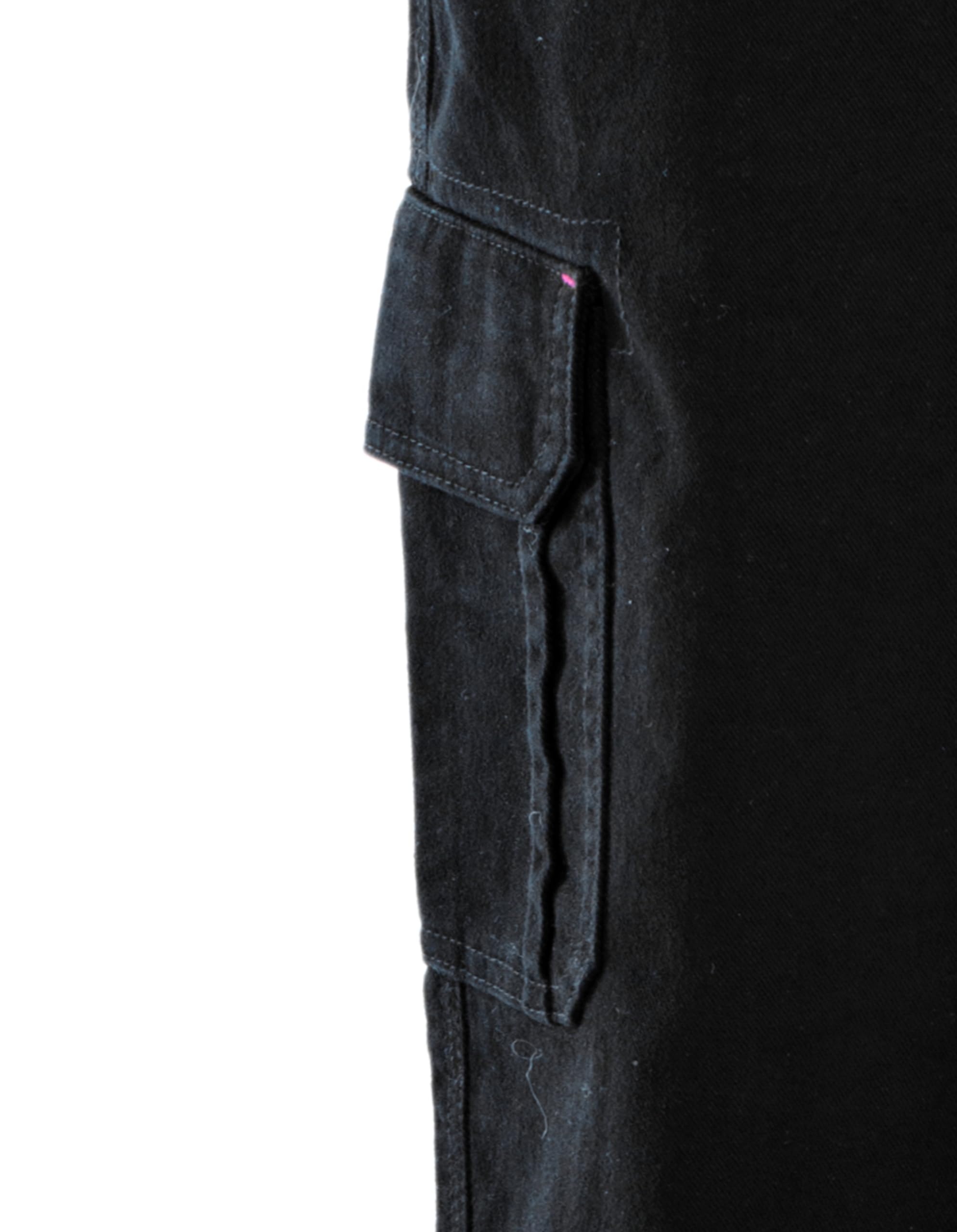 Rossini A85020 – Pantalones de trabajo, 100% algodón sarga, cintura elástica, cierre con cremallera y botón