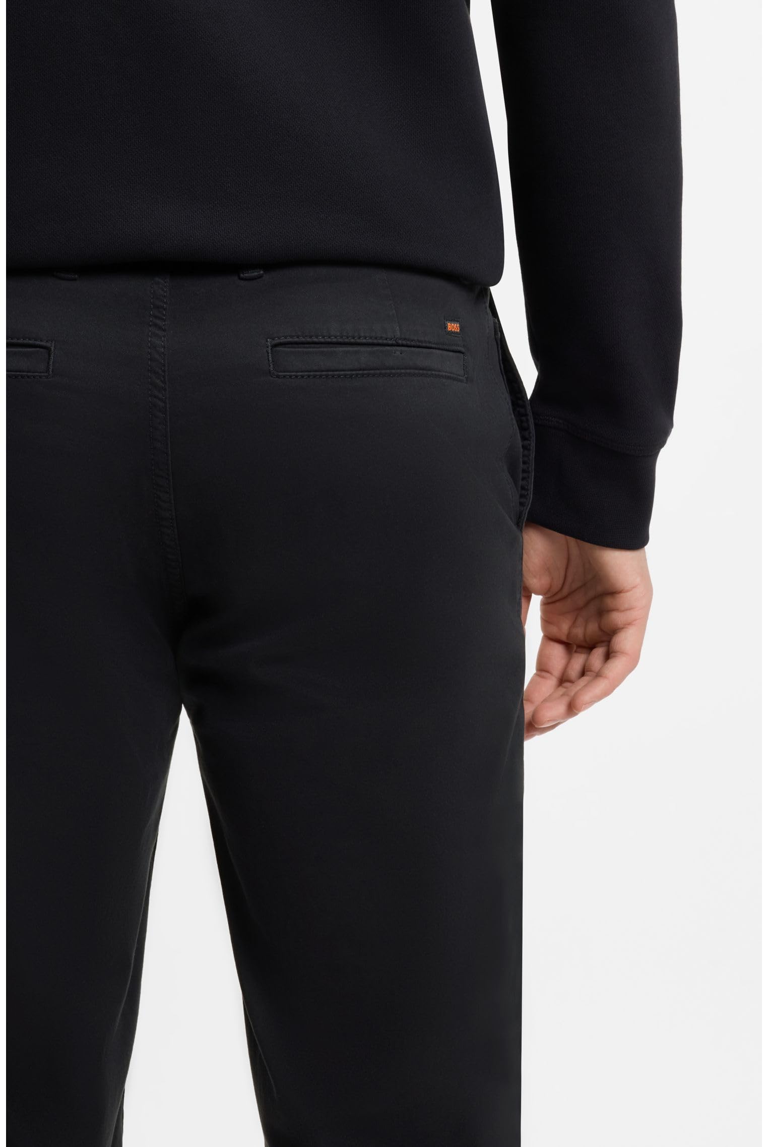 BOSS Herren Trousers_Flat Chino_Tapered 10242156 01