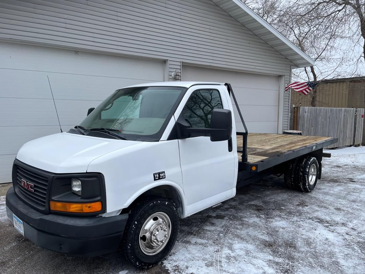 Lifeinfinity 4X 16 inches Polished Stainless Steel Dually Wheel Simulators, Bolt On Wheel Cover,8 Lug 4 Hand Hole Hubcaps for 2001-2007 Chevy GMC 3500 Truck 2003-2021 G3500/G30 Van 608GV