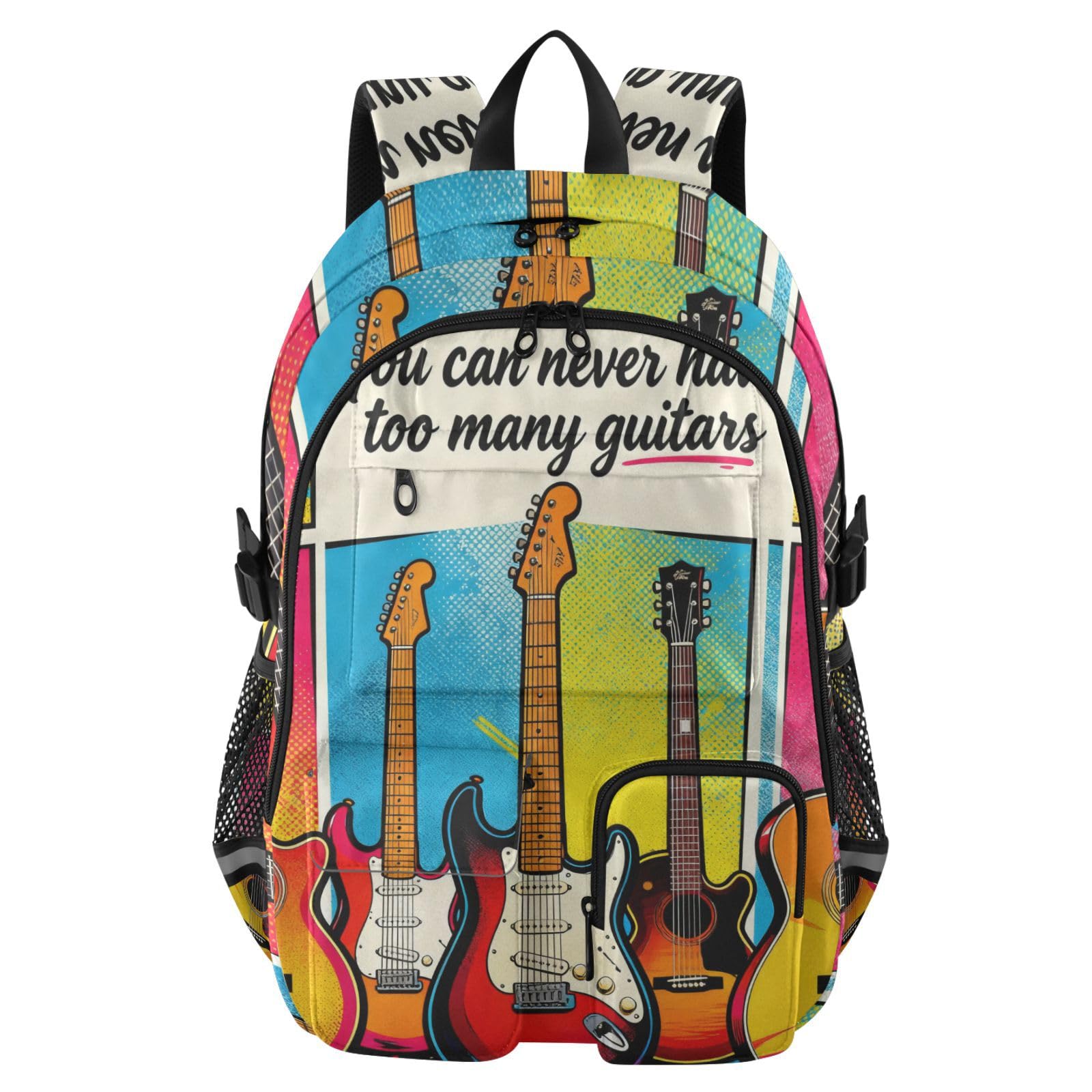 Mochila de viaje grande para escapadas de fin de semana y clases de música 8