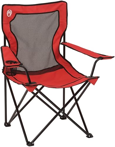 Silla de campamento Coleman Broadband de cuatro patas de malla