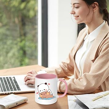 Bubu Dudu Mug 330 ml, Bubu Dudu Ceramic Mug for Tea and Coffee, Mochi Cat Classic Mug, Best Gift, Funny Coffee Cups