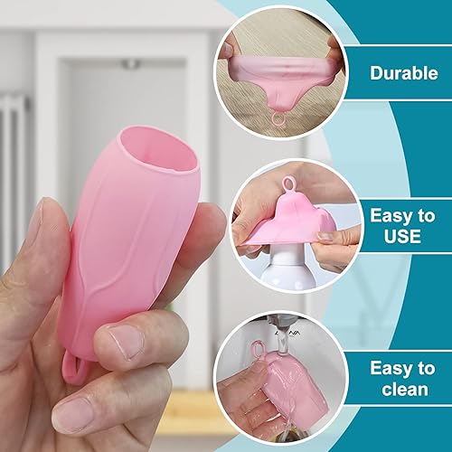 Miniatura 2 de Accesorio de silicona reutilizable para funda elástica a prueba de fugas, fundas a prueba de fugas, accesorio reutilizable para artículos de tocador