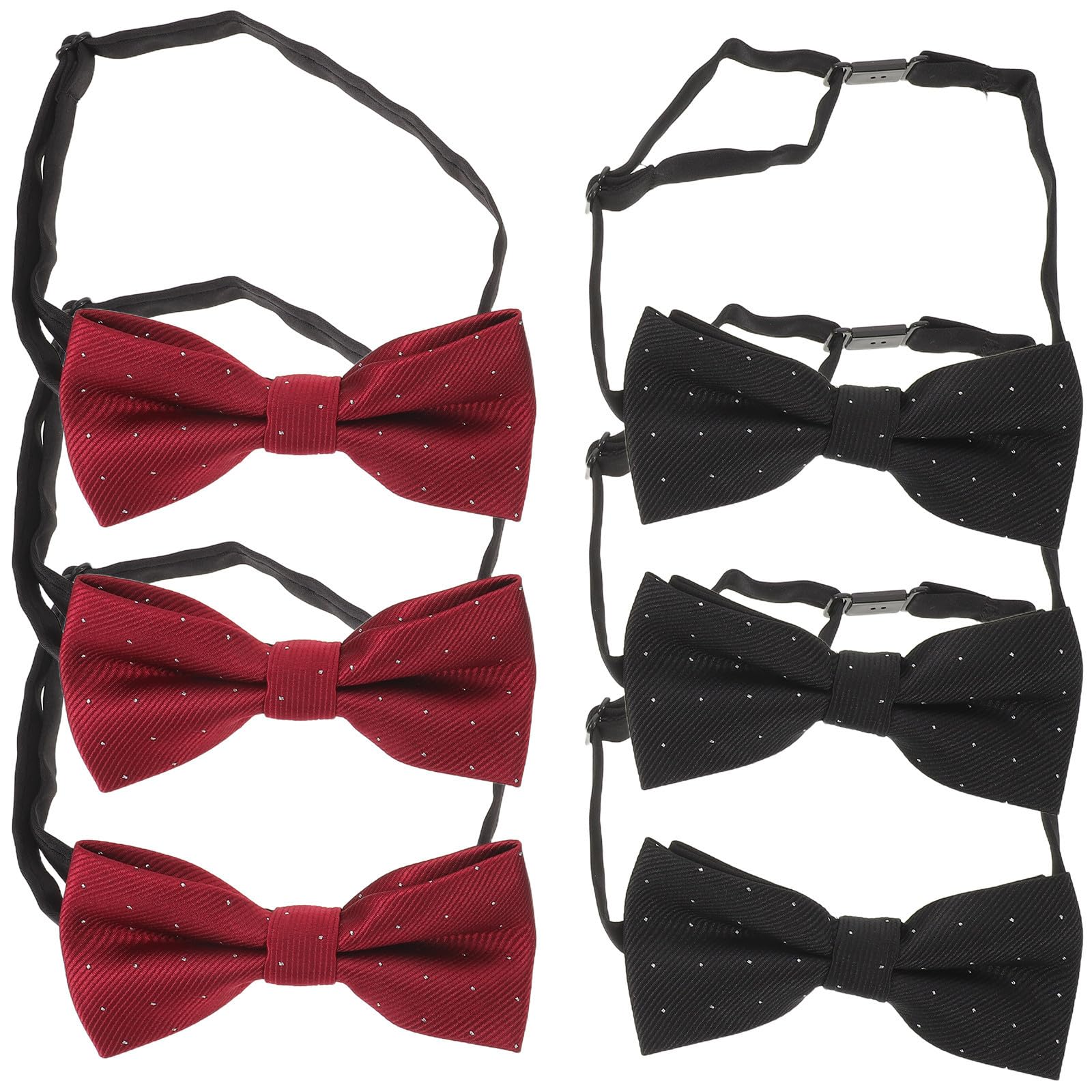 Sewroro 18 Piezas Pajarita Pre-atada para Hombre de Poliéster Resistente a Deformaciones Diseño Clásico para Celebraciones Formales y Reuniones de Oficina