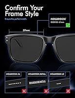 Vista 3 de SAUCER Premium Replacement Lenses for Oakley Holbrook OO9102 Sunglasses