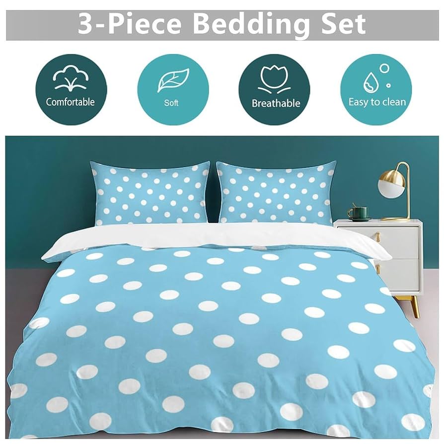 Barbie 水玉模様 掛け布団カバー Barbie 水玉模様 掛け布団カバー 布団カバー 4点セット ベッド