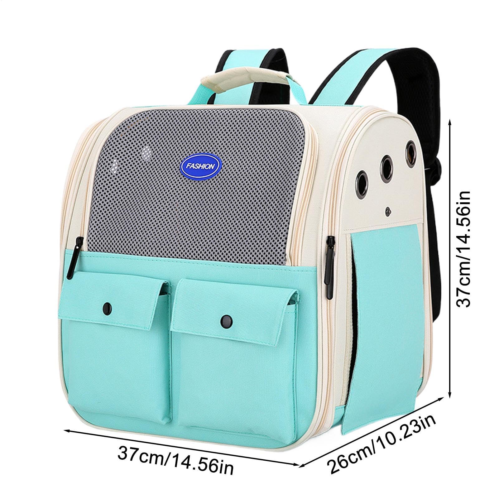 Mochila de Gato - Mochila de Mascota de Malla Transpirable, Mochila para