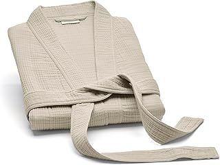 BOLL & BRANCH Dream Robe - 100% 유기농 면 - 울트라 소프트, 경량, 통기성, 방축 가공 - 유니