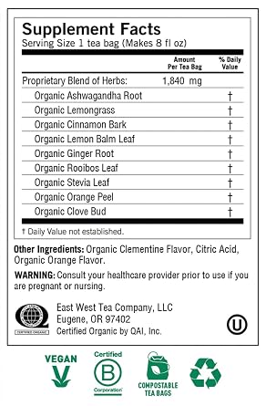 Yogi Tea, Sweet Clementine Stress Support, 16 Count