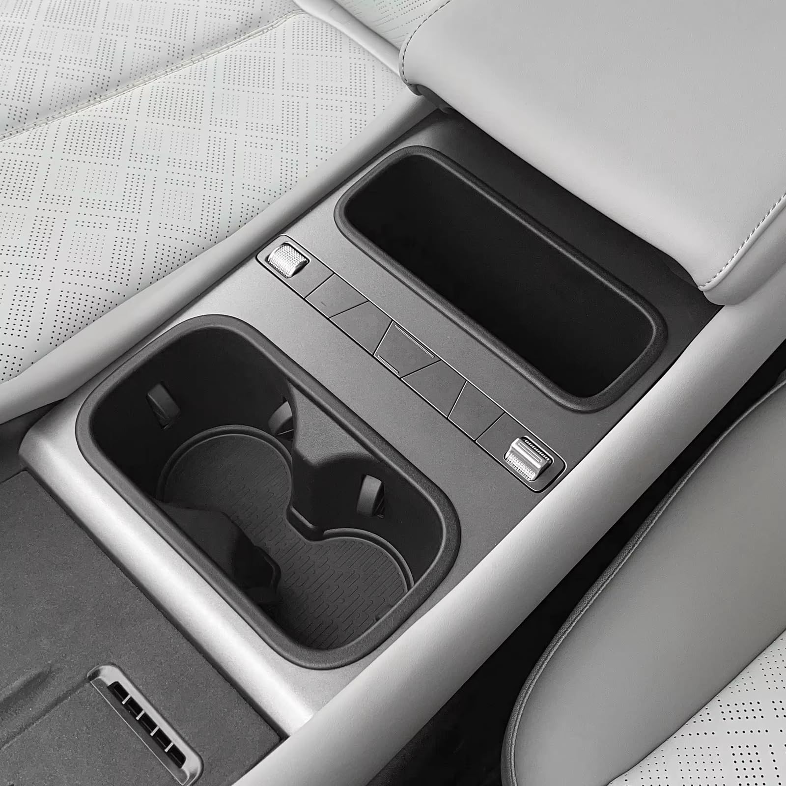 Consolle Portabevande Compatibile Con BYD Per YUAN PLUS 2025 2026 Centro Portabicchieri Portaoggetti Scatola Di Immagazzinaggio Ammortizzante Accessori Per Interni Auto 2 Pezzi