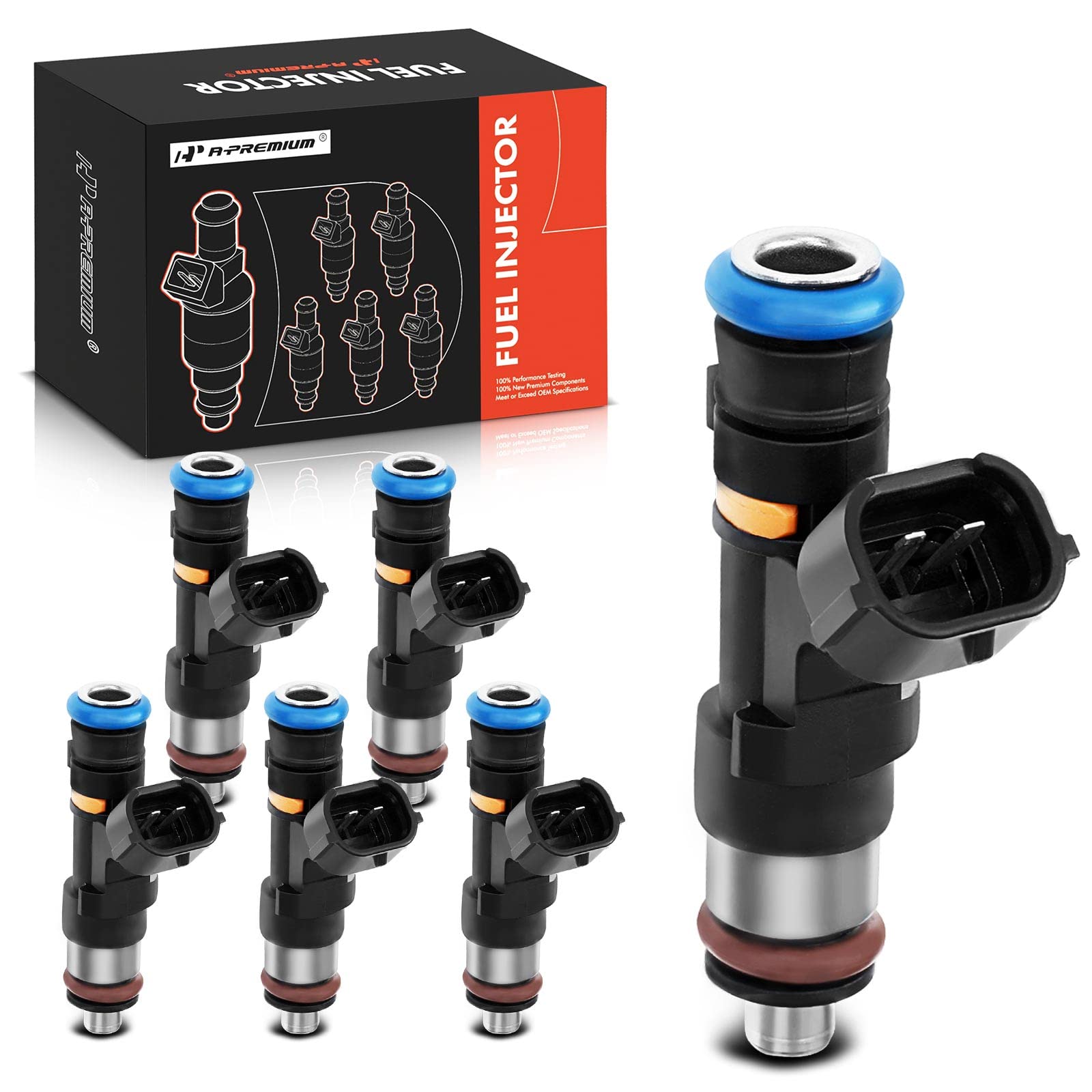 Photo 1 of A-Premium Fuel Injectors Compatible with Infiniti FX35 2005-2008