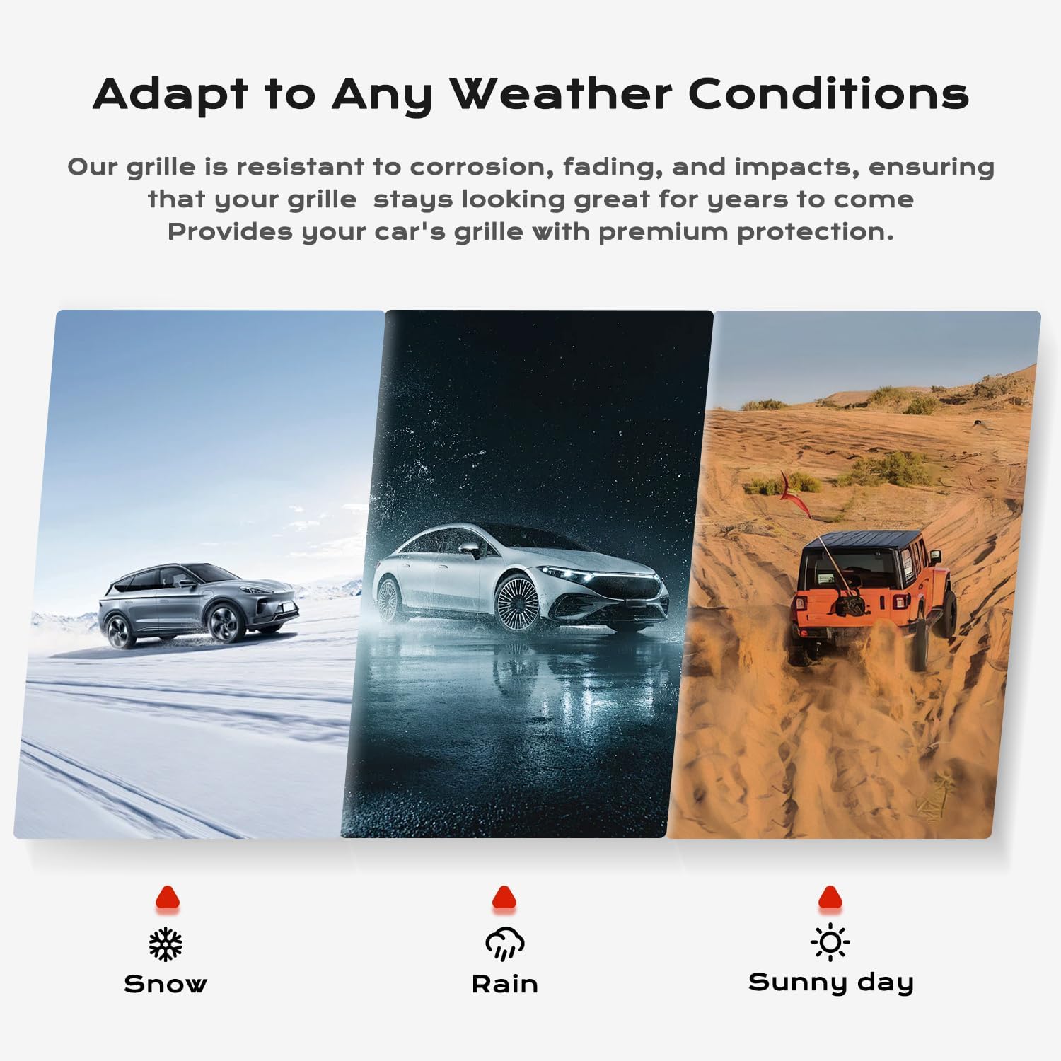 KARPAL Front Upper Grille JDM Painted Black Compatible With Honda Civic 2012 4DR Sedan