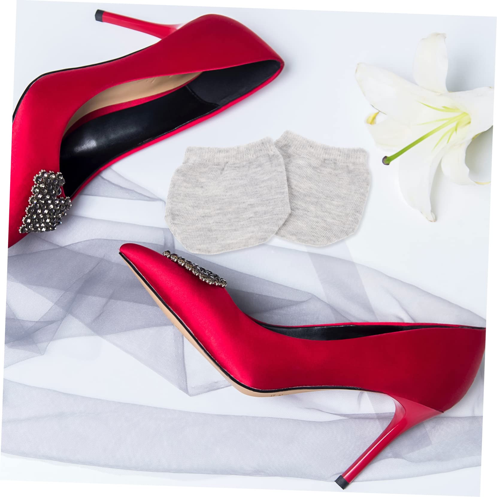 minkissy 40paare Unsichtbare Halbsocken Damen Atmungsaktive Hautfreundliche Socken Mit Gummibund Für Sneakers Und High Heels Komfortable Passform Feuchtigkeitsabsorbierend Erhältlich Für