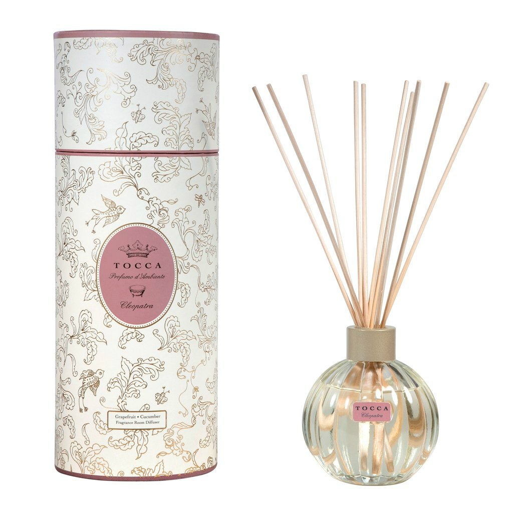 TOCCA Cleopatra Fragrance Room Reed Diffuser, 5.9 Ounce