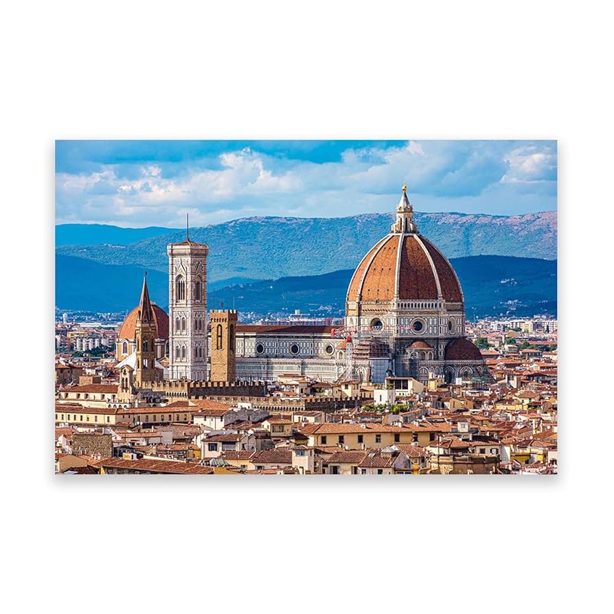 フィレンツェ街角の風景　ドアノック　油絵　Ｆ25 フィレンツェ街角の風景ドアノック油絵F25