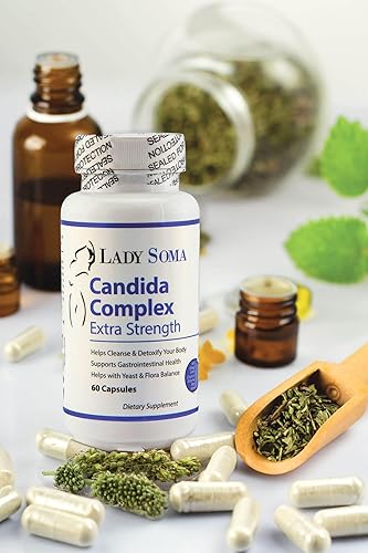 Miniatura 4 de Lady Soma Candida Complex - Cápsulas de crecimiento excesivo de levadura extra fuerte y BV