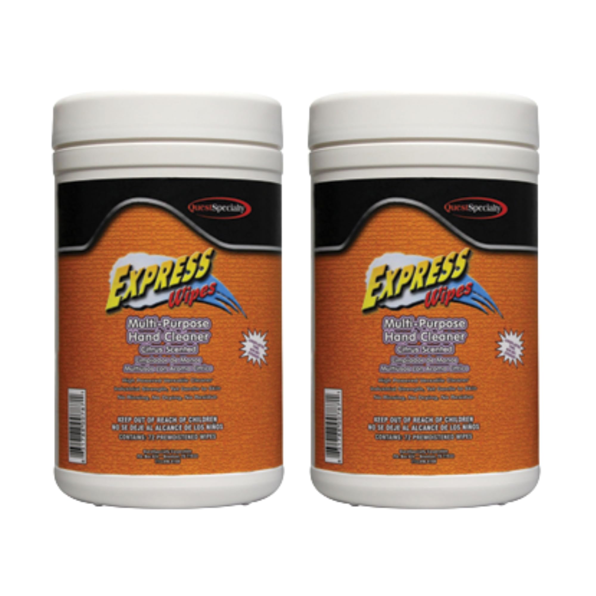 Quest 6420 EXPRESS Wipes Multi-Purpose Hand Cleaner 2 Pack