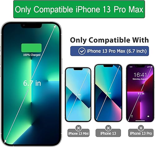 Miniatura 2 de Funda de batería para iPhone 13 Pro Max, 10800 mAh recargable portátil con carga inalámbrica compatible con iPhone 13 Pro Max (6.7 pulgadas) con