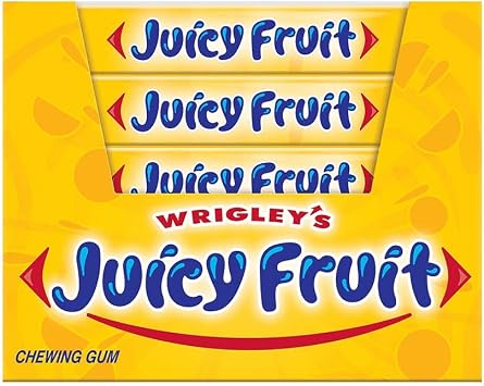 Wrigley's Juicy Fruit Gum 10Pk 15 Ea